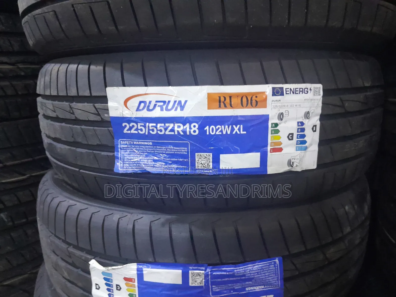 225/55r18 Durun Tyres Brand New