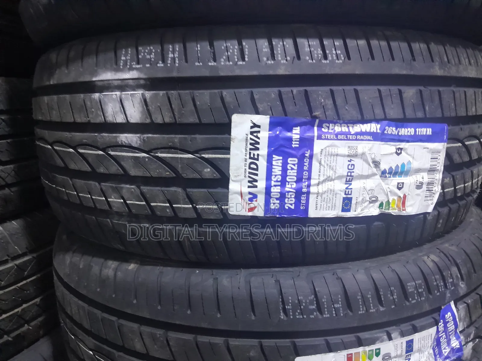 265/50r20 Wideway Tyres Brand New