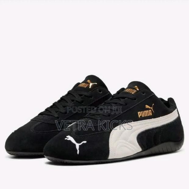 Puma Speed Cat Black White - main view