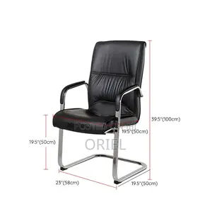 Office Chairs: Ergonomic Pu Leather Meeting Room Chair