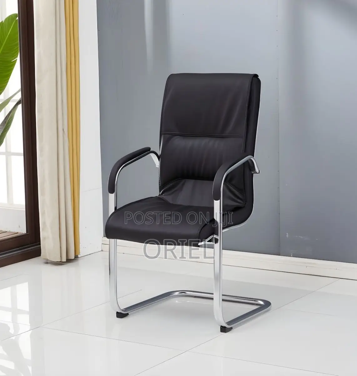 Office Chairs: Ergonomic Pu Leather Meeting Room Chair