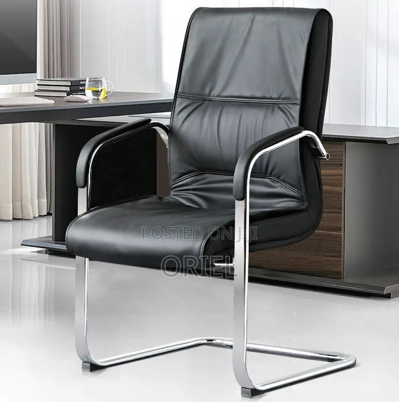 Office Chairs: Ergonomic Pu Leather Meeting Room Chair