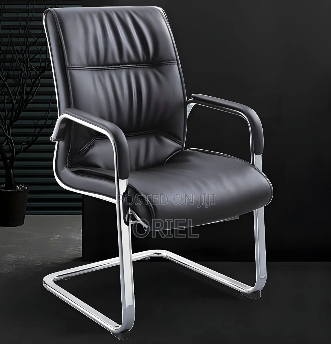 Office Chairs: Ergonomic Pu Leather Meeting Room Chair