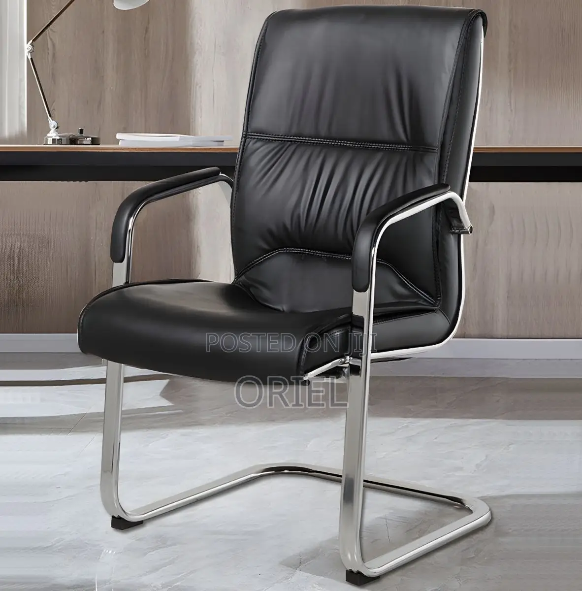 Office Chairs: Ergonomic Pu Leather Meeting Room Chair
