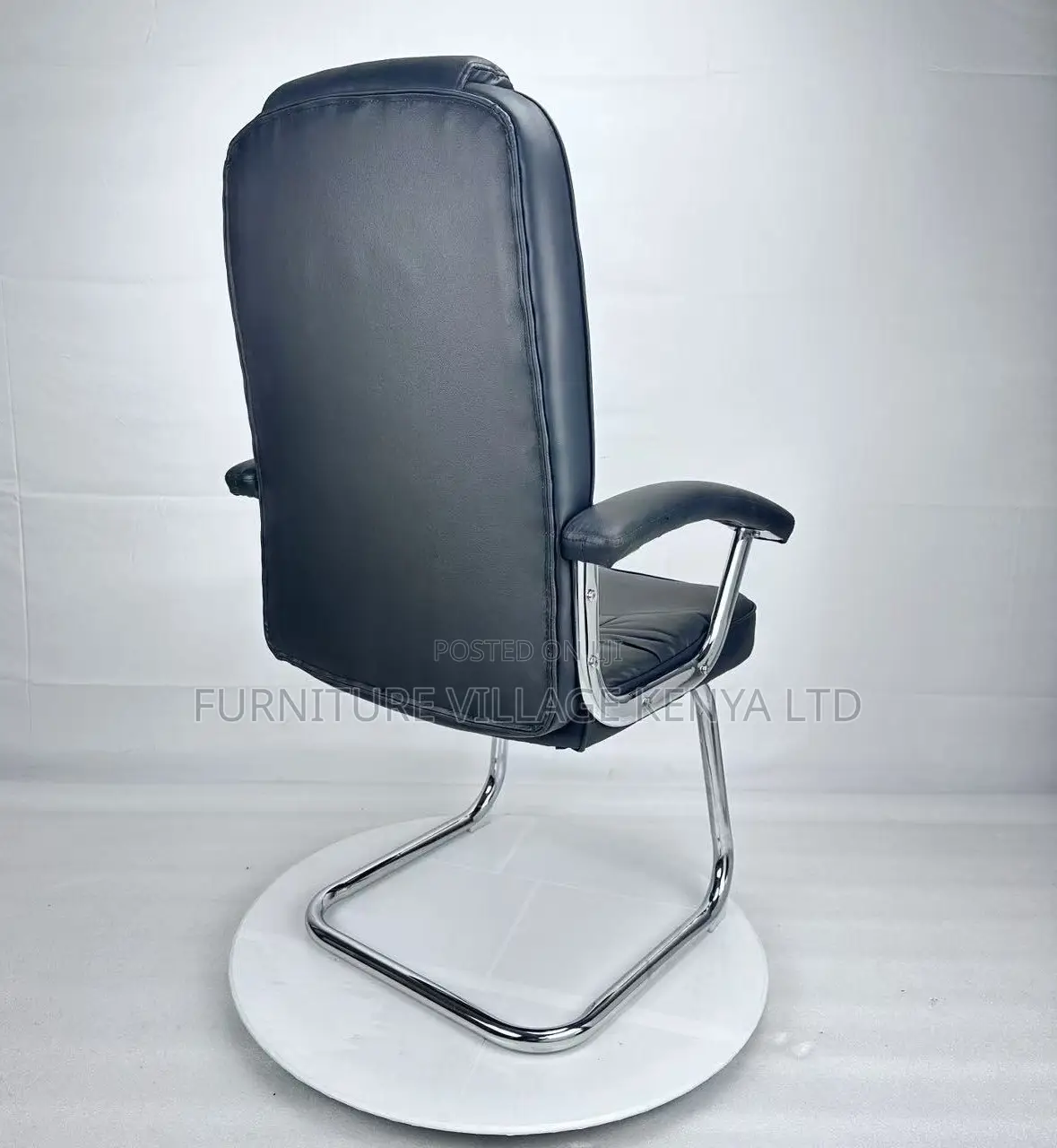 Office Chair; Executive Leather Visitor Chair