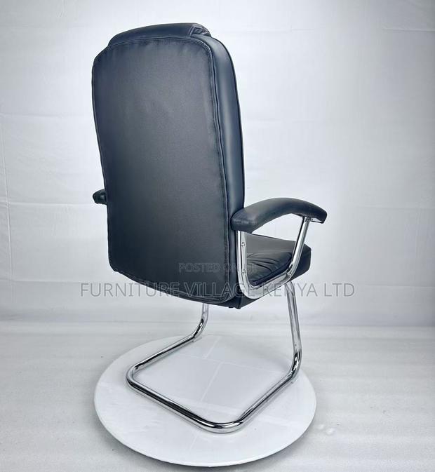 Office Chair; Executive Leather Visitor Chair - thumbnail 6