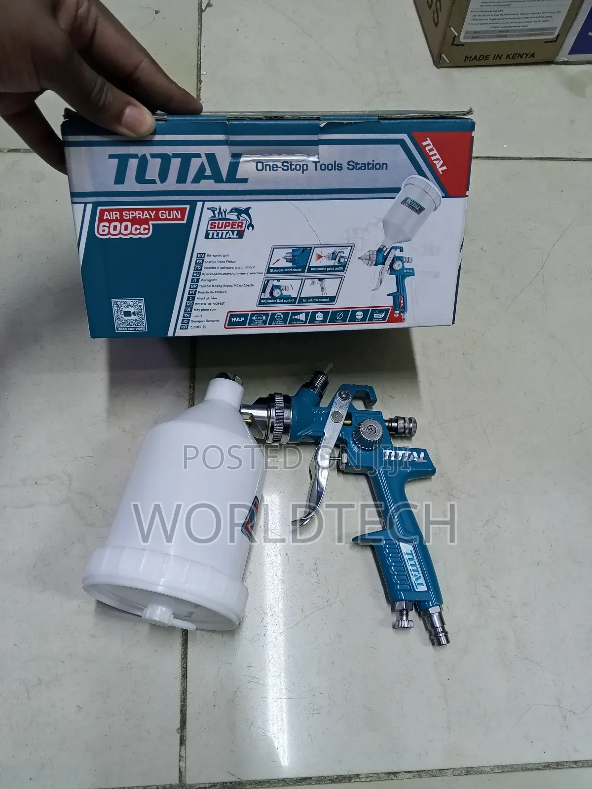 600cc Total Air Spray Paint/ Total Air Gun 600cc