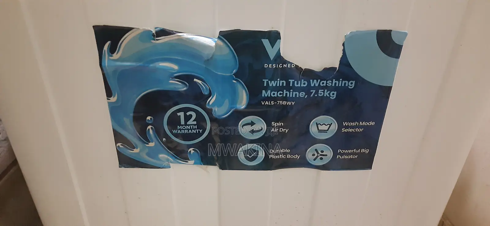 Von 7kg Washing Machine