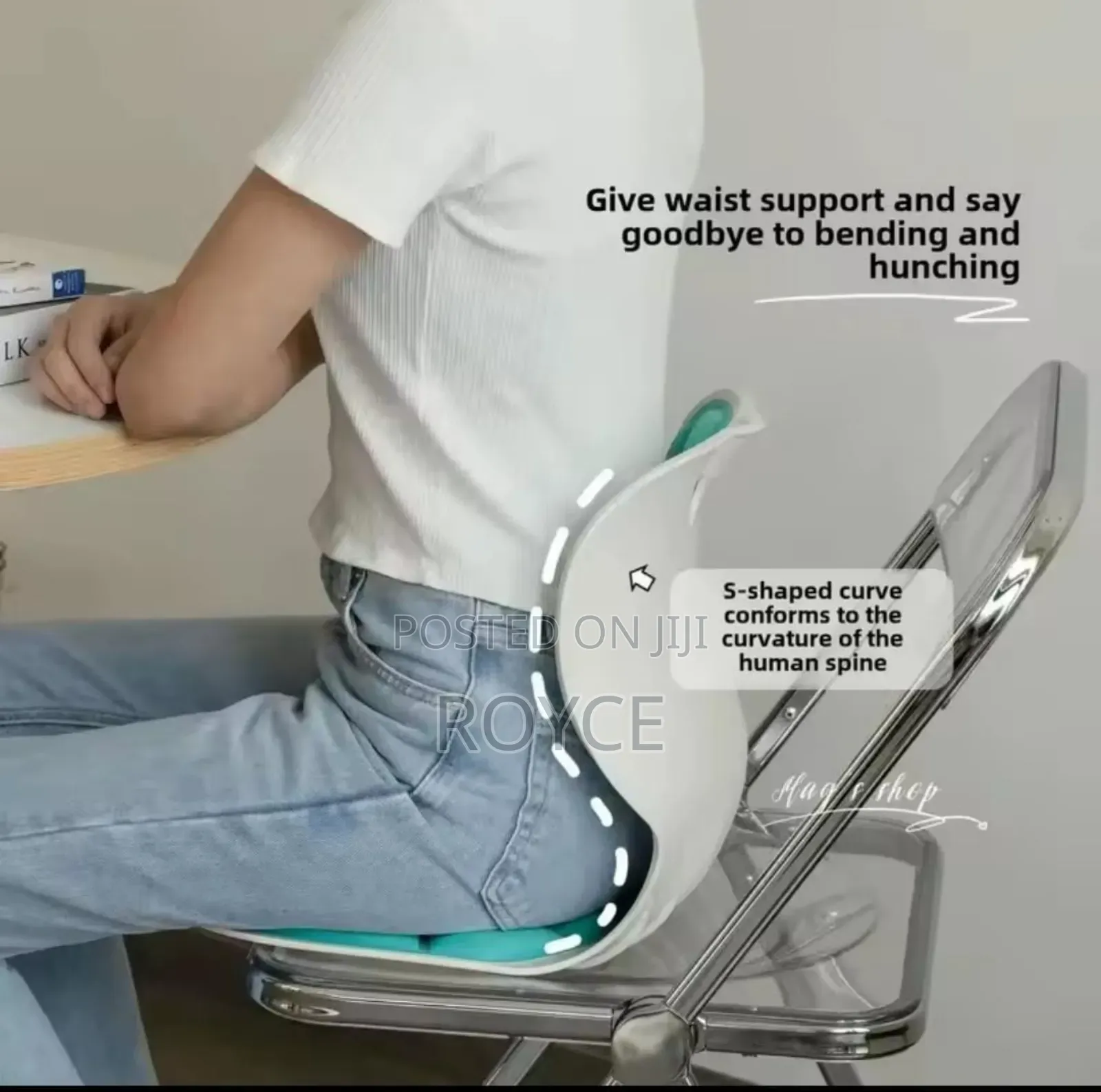 Ergonomic Back Support Lumbar Seat Cushion