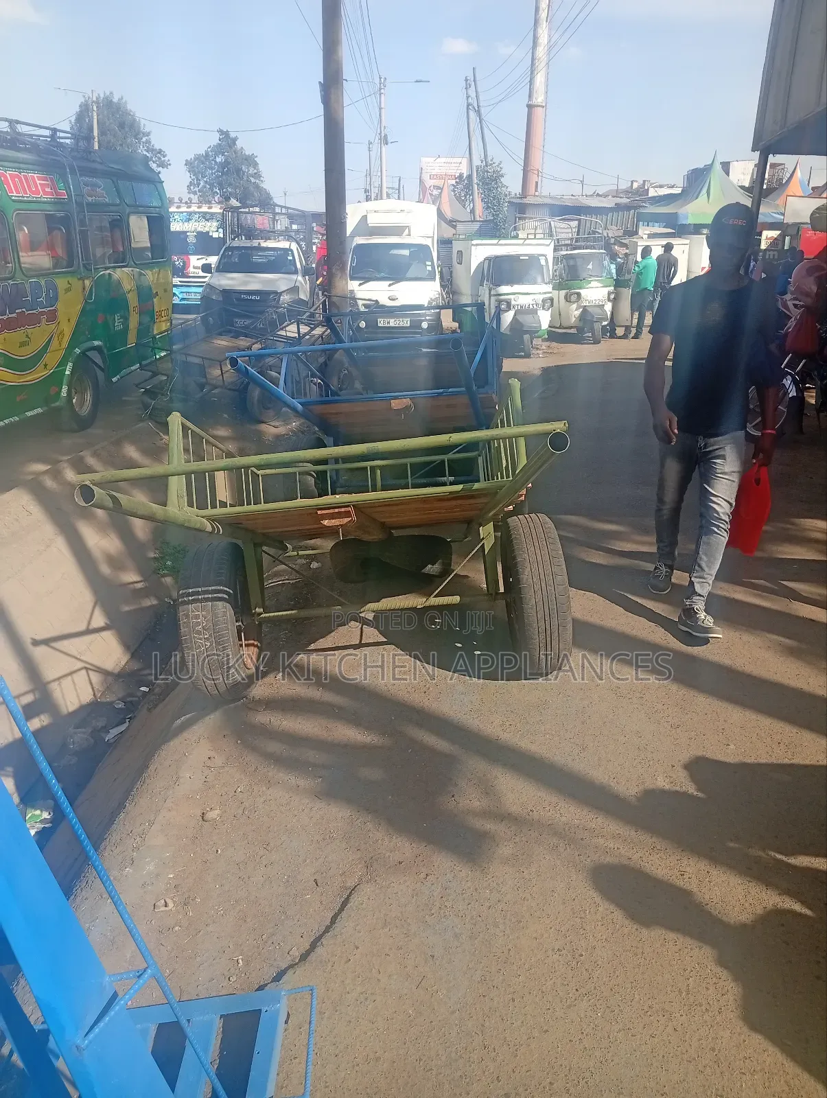 Heavy Gauge Mkokoteni.