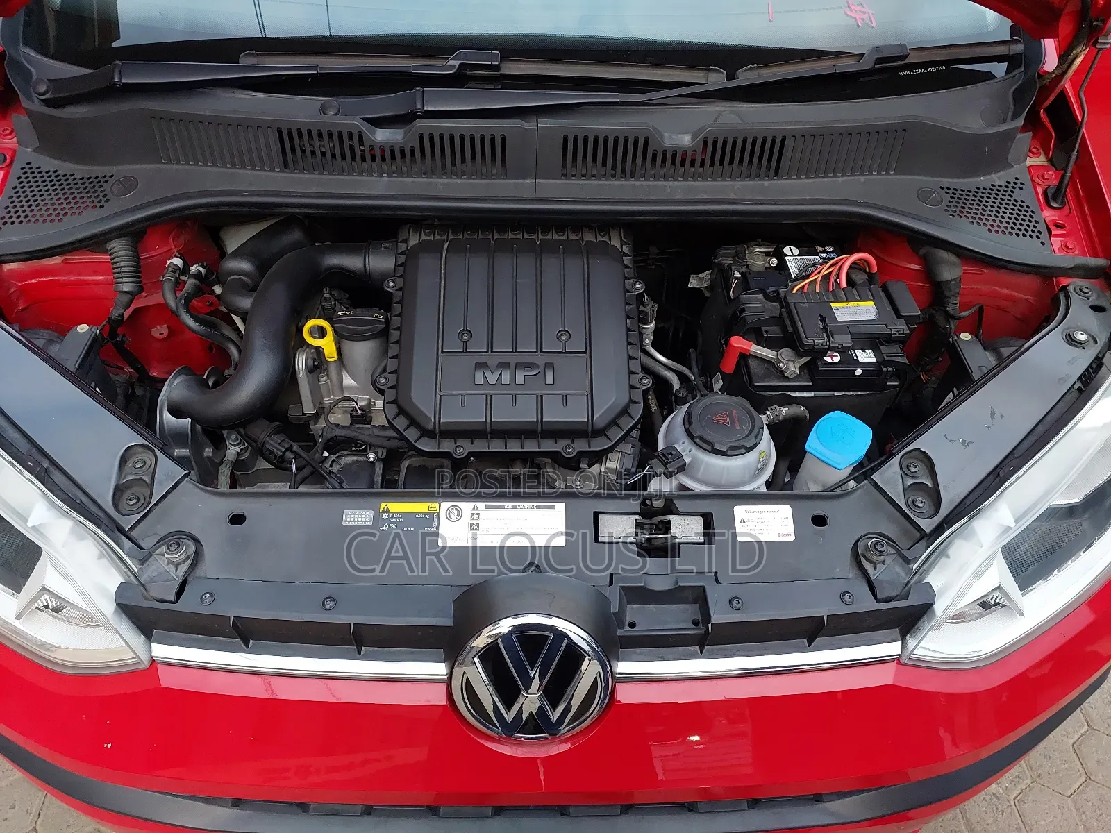Volkswagen Up 2018 Red