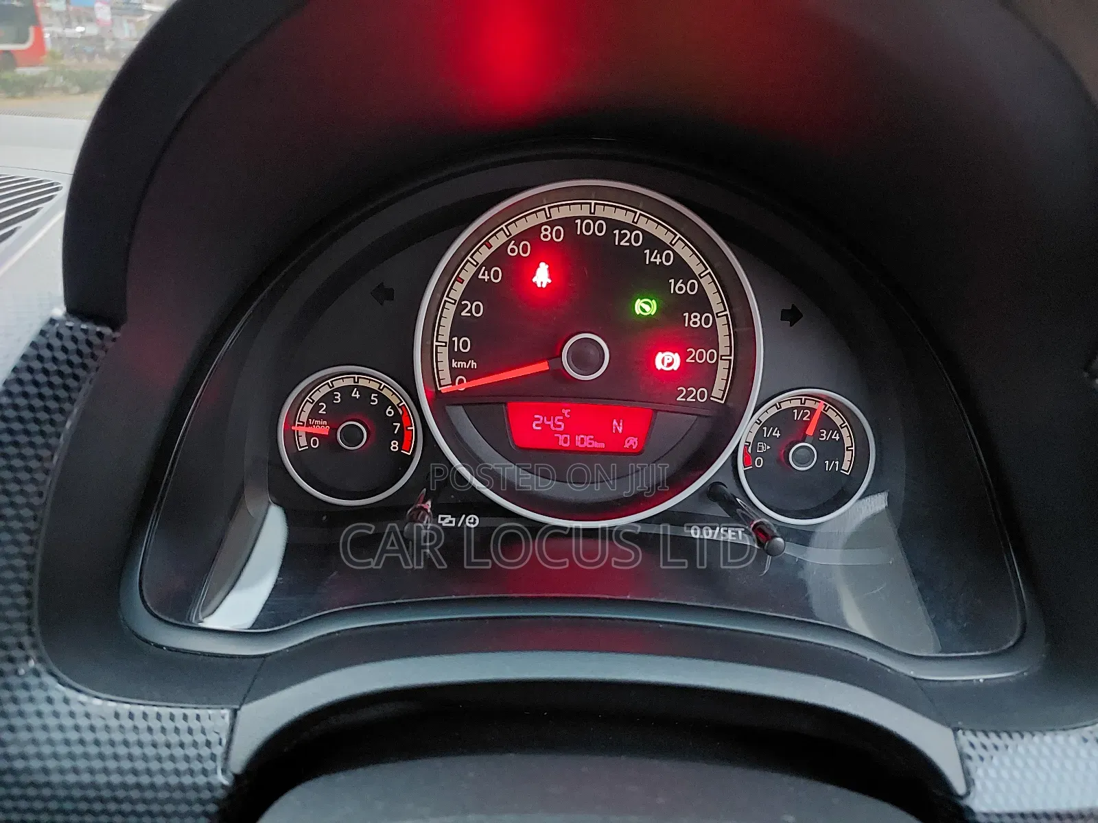 Volkswagen Up 2018 Red