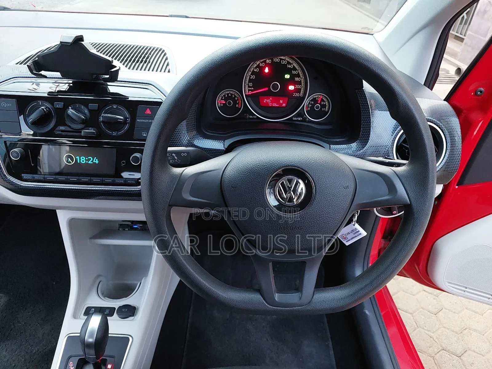 Volkswagen Up 2018 Red