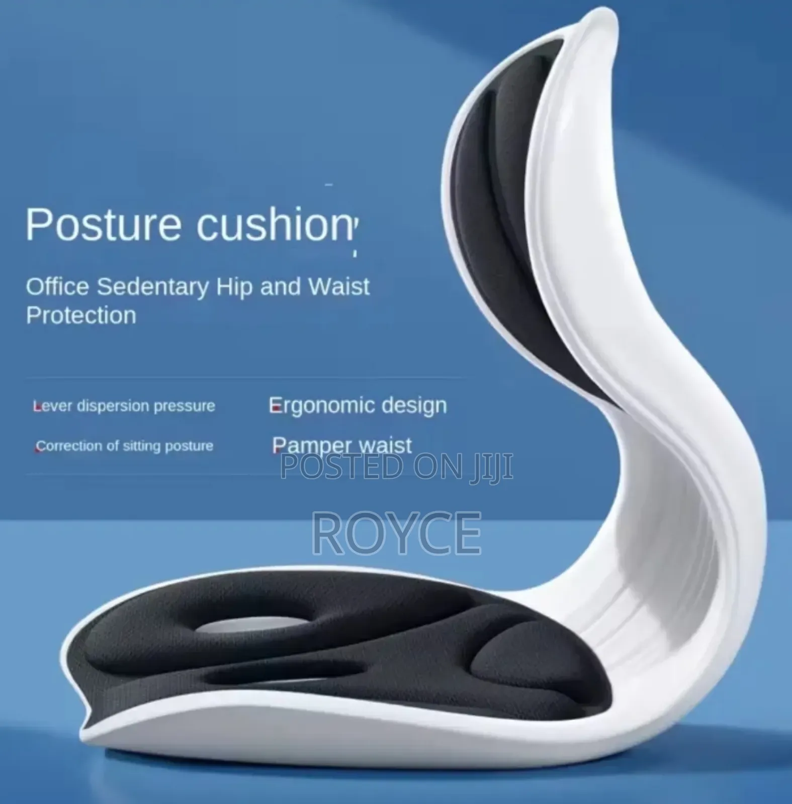 Ergonomic Back Support Lumbar Seat Cushion