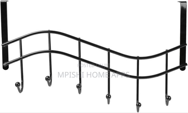 6 Hook Over the Door Hanging Rack - thumbnail 2