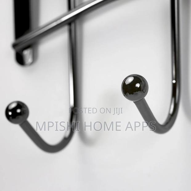 6 Hook Over the Door Hanging Rack - thumbnail 4