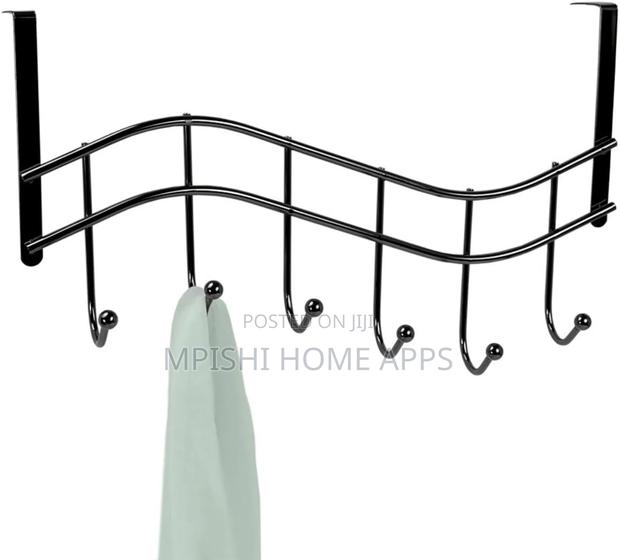 6 Hook Over the Door Hanging Rack - thumbnail 5