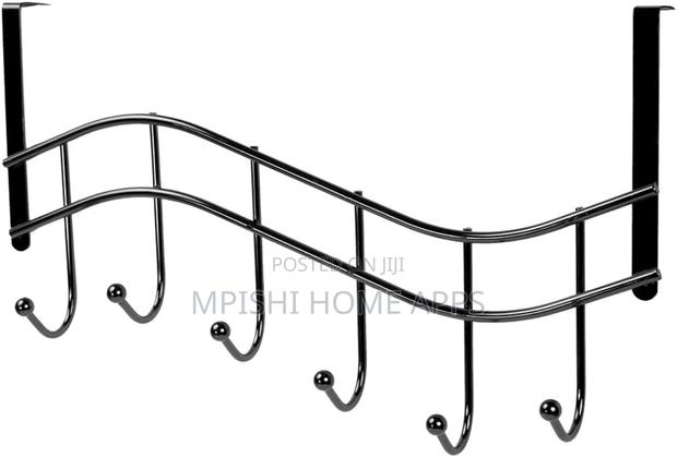 6 Hook Over the Door Hanging Rack - thumbnail 6