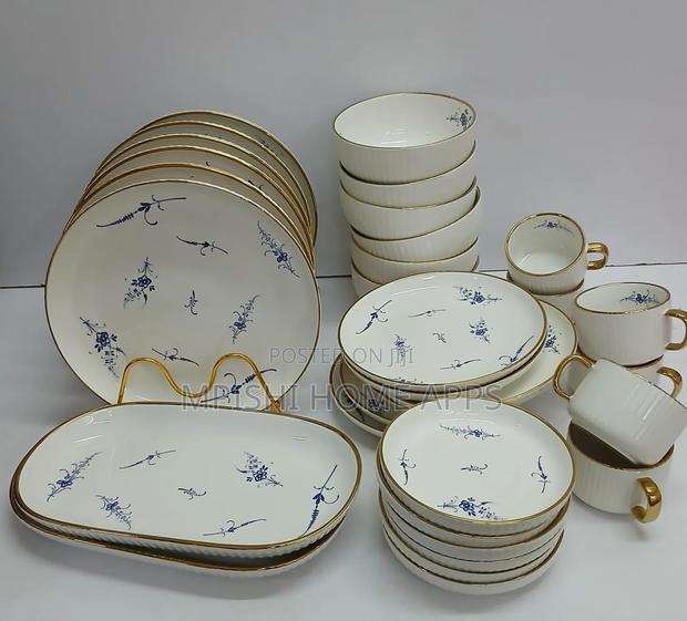 32 PCS High Quality Ceramic Dinner Set - thumbnail 2