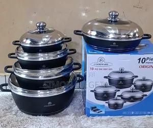 New in 
10pcs Tc Nonstick Cookware