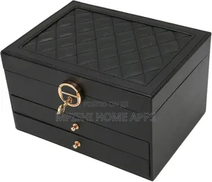 Pu Leather Jewelry Box 3 Layer