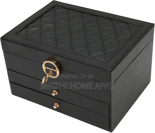 Pu Leather Jewelry Box 3 Layer - thumbnail 5
