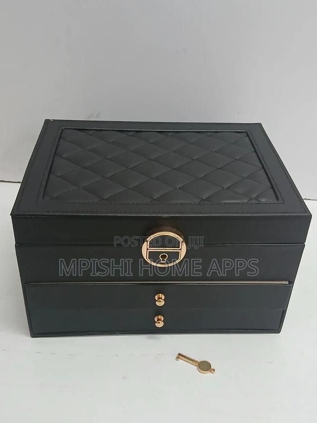 Pu Leather Jewelry Box 3 Layer - thumbnail 10