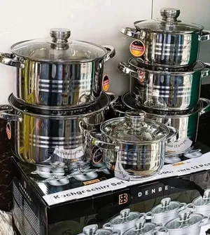 Grab the Restocked 12pcs Edenberg Stainless Sufuria Set