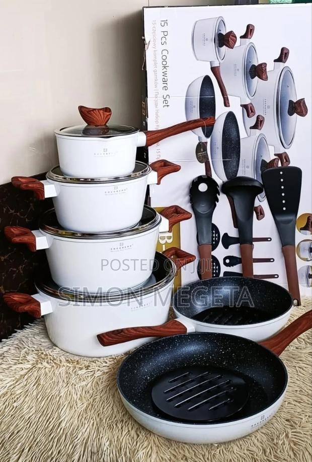 15pcs Edenberg Nonstick Set – In Stock Now, Code: 5622. - main view