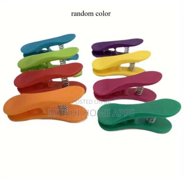 8pcs Rainbow Bag Clips - thumbnail 3