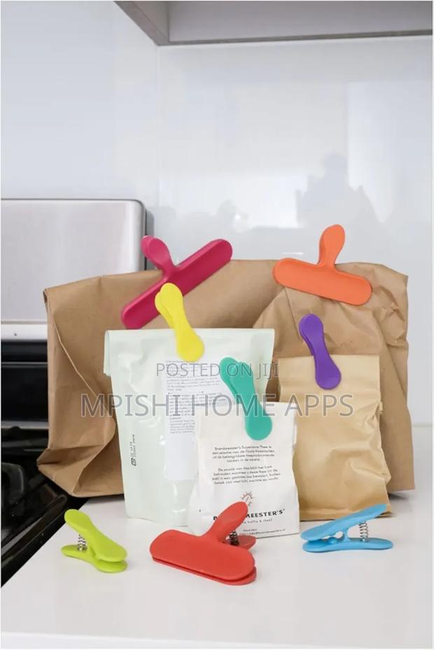 8pcs Rainbow Bag Clips - thumbnail 7