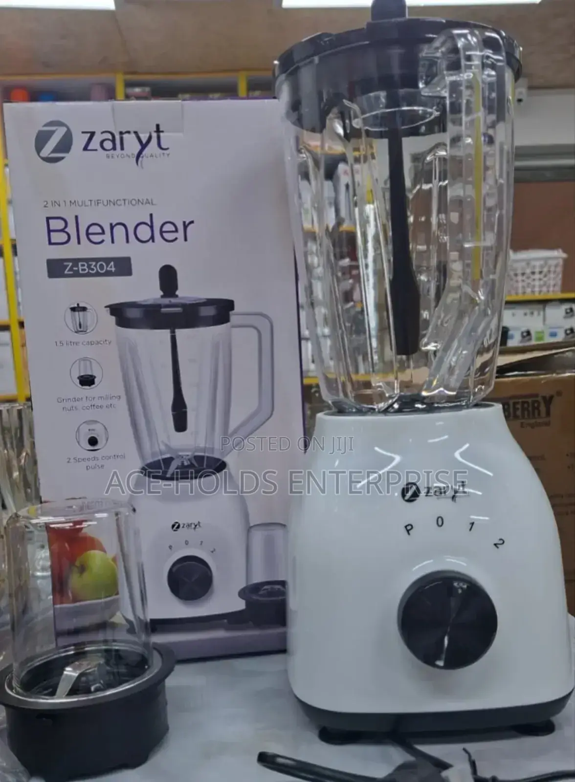 1.6 Litres Zaryt 2 in 1 Multifunctional Electric Blender