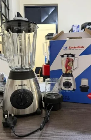 Electromate Powerful 2 in 1 Blender With Glass Jar - 1.5l