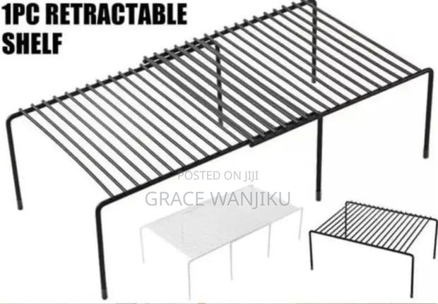 Strong Retracting Extending Metallic Shelf (Shelf Raiser)*