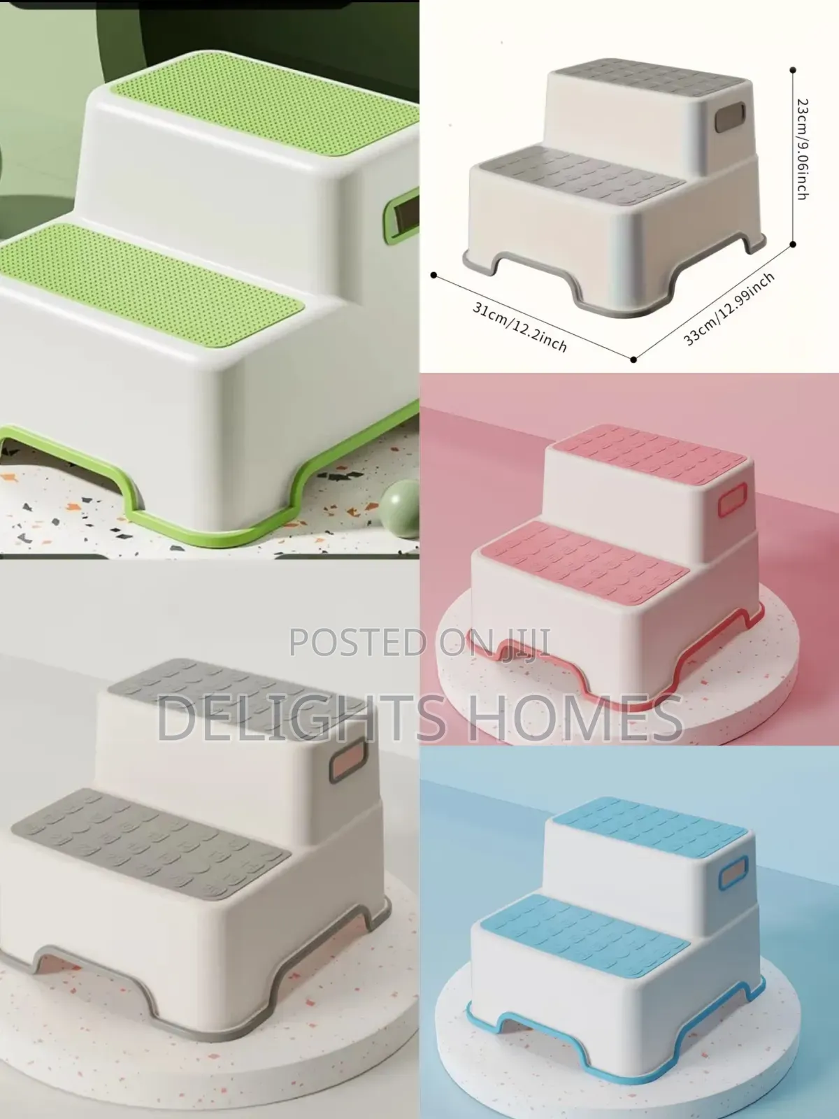 Portable Anti-Slip Kids Step Stool-Car