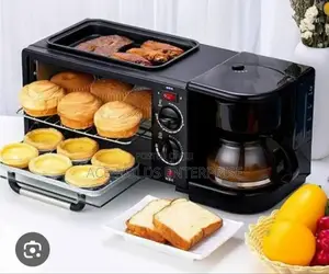 Kitchen/ Office Ideal 3 in 1 Reki Breakfast Station Maker Machine