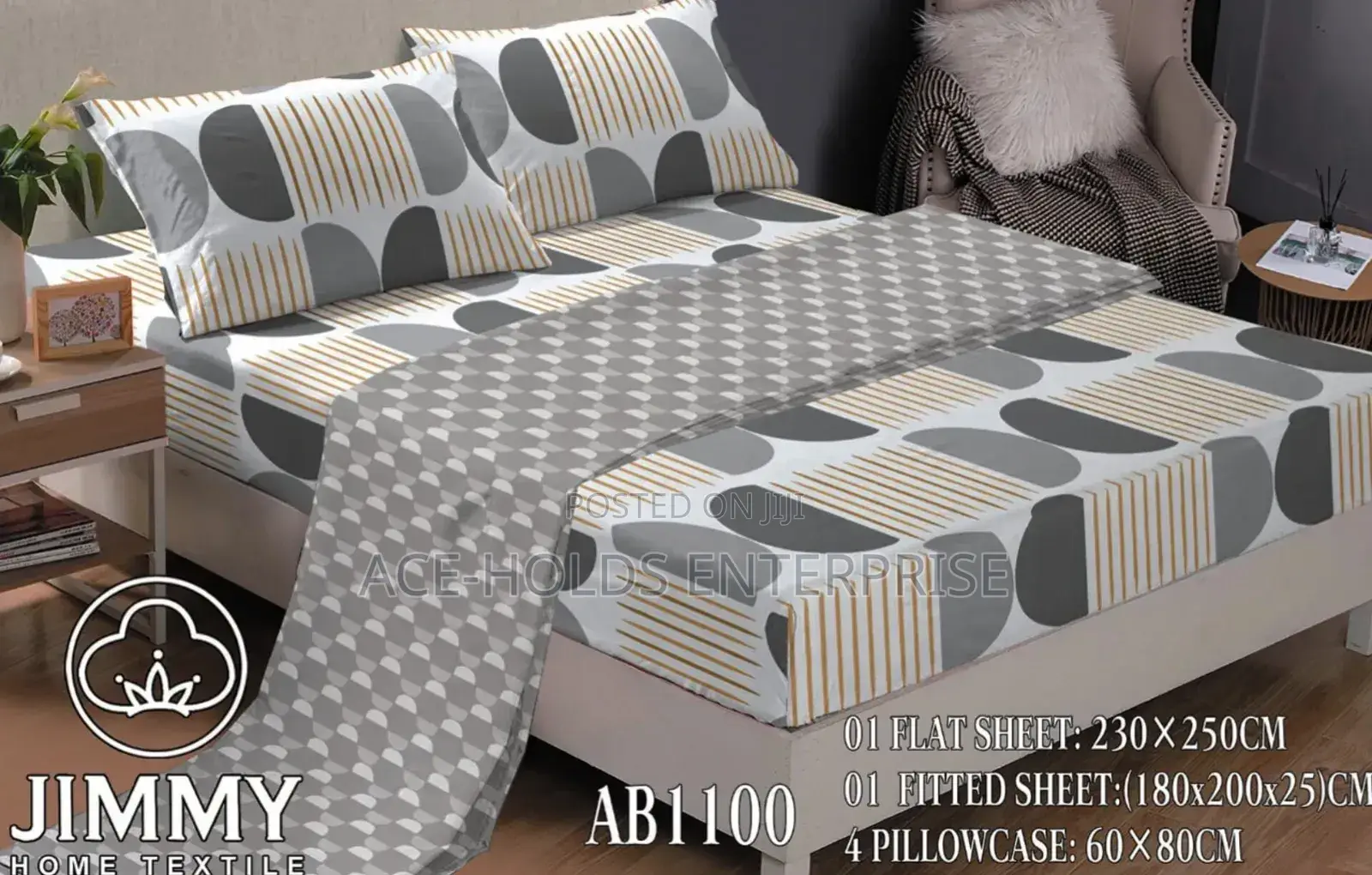 Jimmy Home Textile 6pcs Set: 6*6 Size