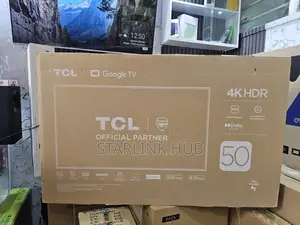 TCL 50 Inch Google Smart Tv With Dolby Atmos – Model 50v6d