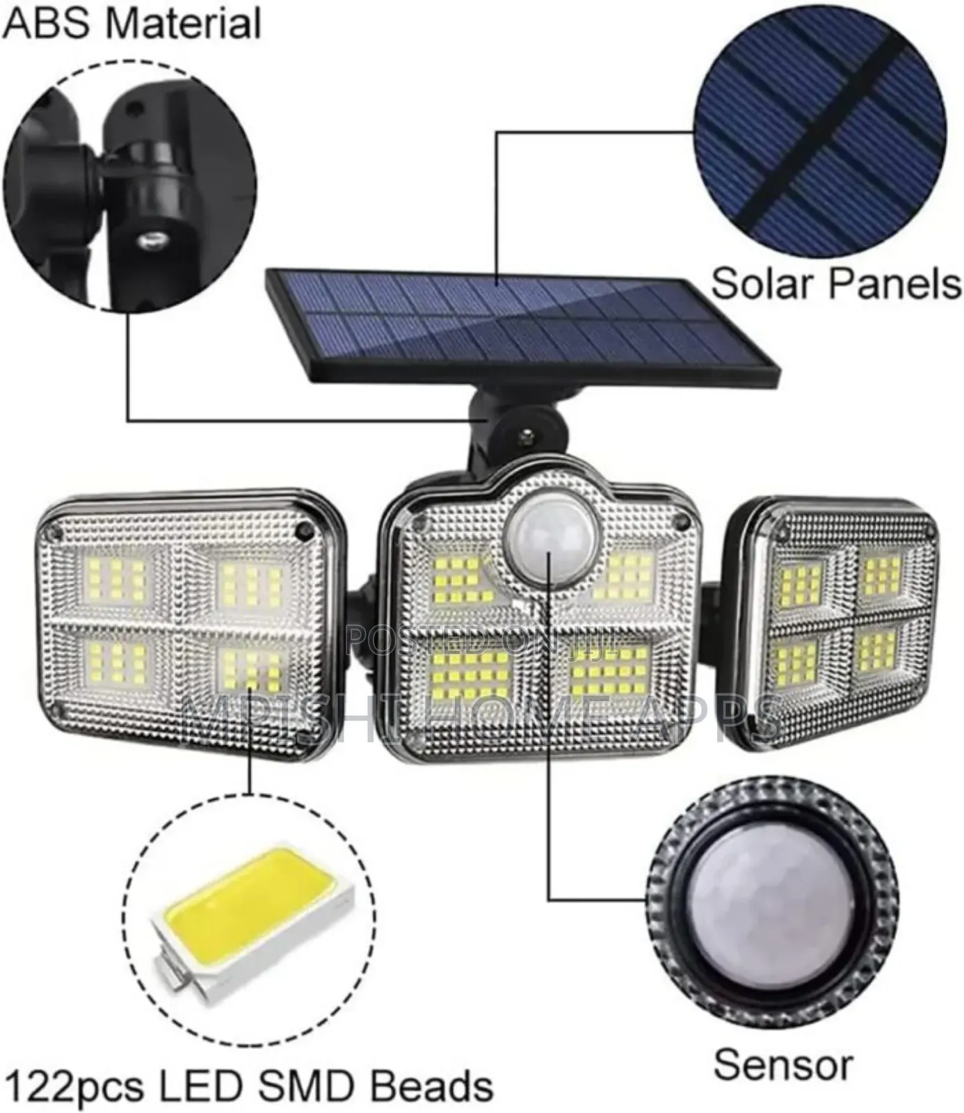 Solar Motion Sensor Light Fl-1727