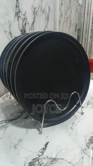Black Ceramic Plates