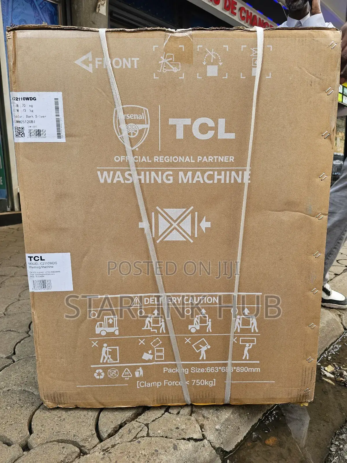 TCL 10kg C2110wdg Front Loading Washing Machine Wash Dry