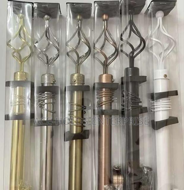 3 Meters Double Curtains Rod - Quality Steel