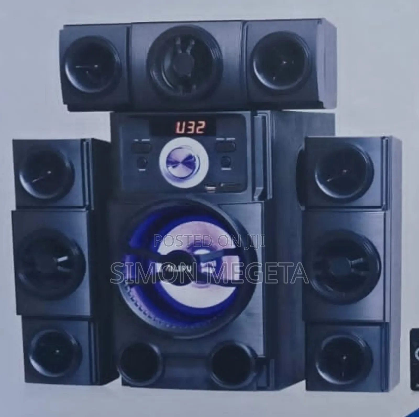  3.1ch Ailipu Home Theatre Multimedia Speaker System