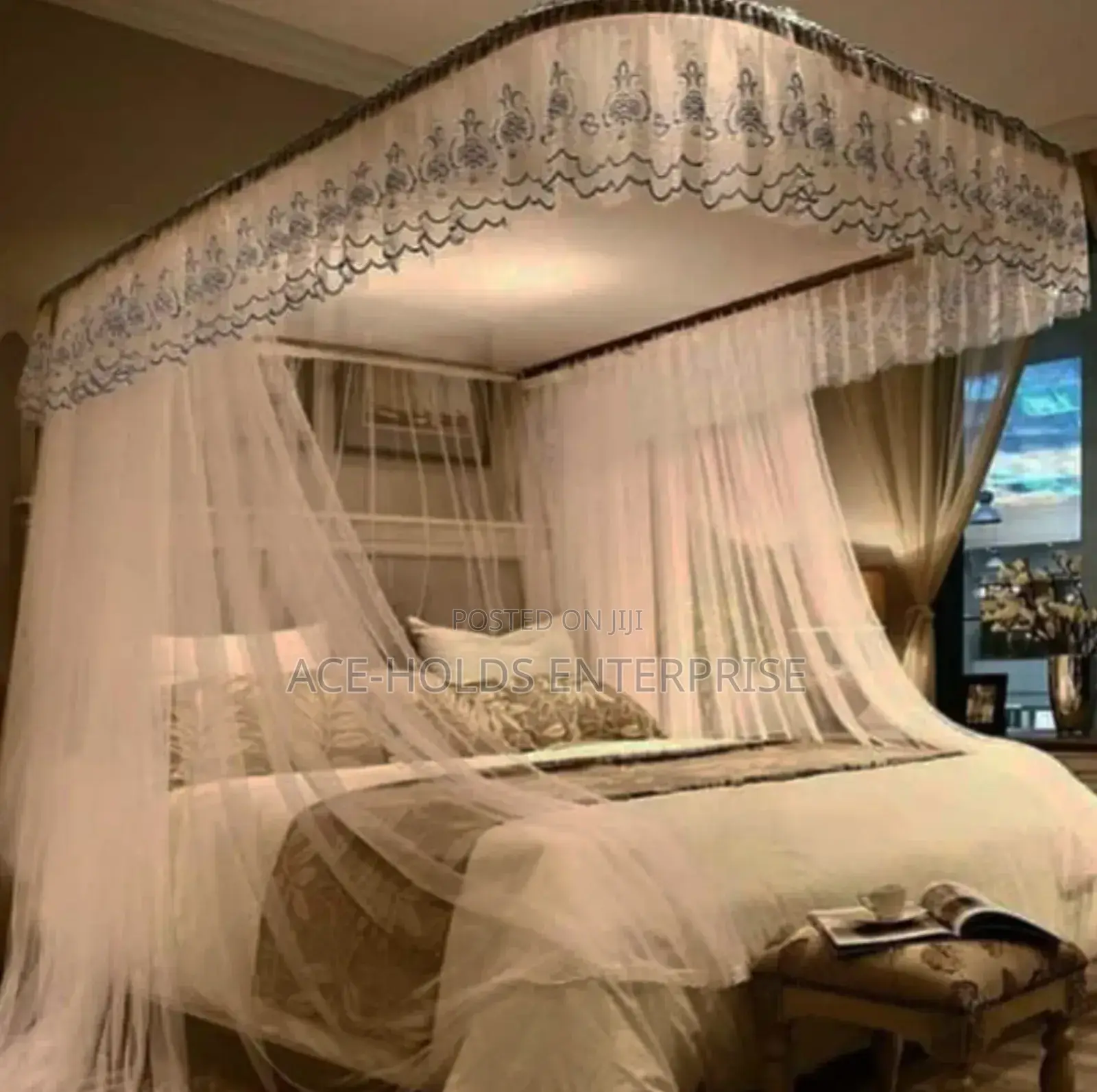 5*6 Quality Mosquito Rail Net - Available in Multi-Colors
