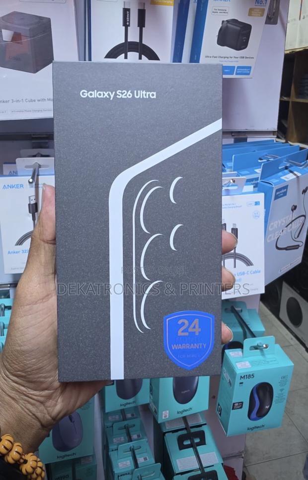 New Samsung Galaxy S26 Ultra 5G 256 GB Black - main view