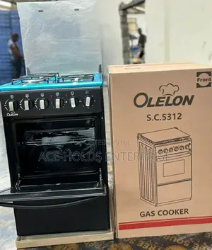 Brand New 50*55 Olelon 3+1 Standing Gas Cooker With Electric Oven