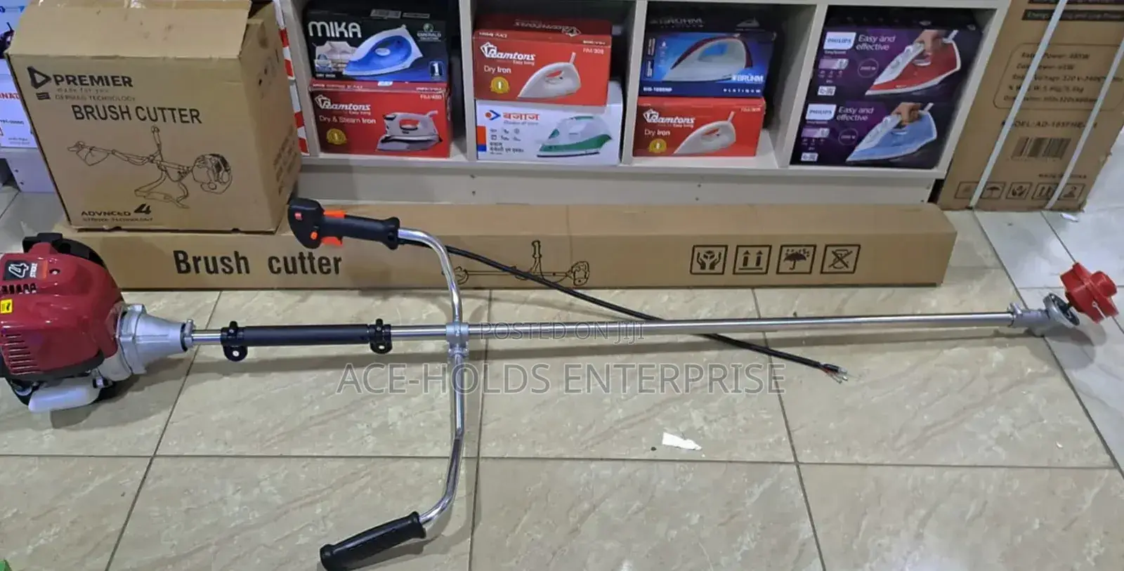 Premier Bush Cutter Side Bar Machine With Bush Chopper - 4 Stroke