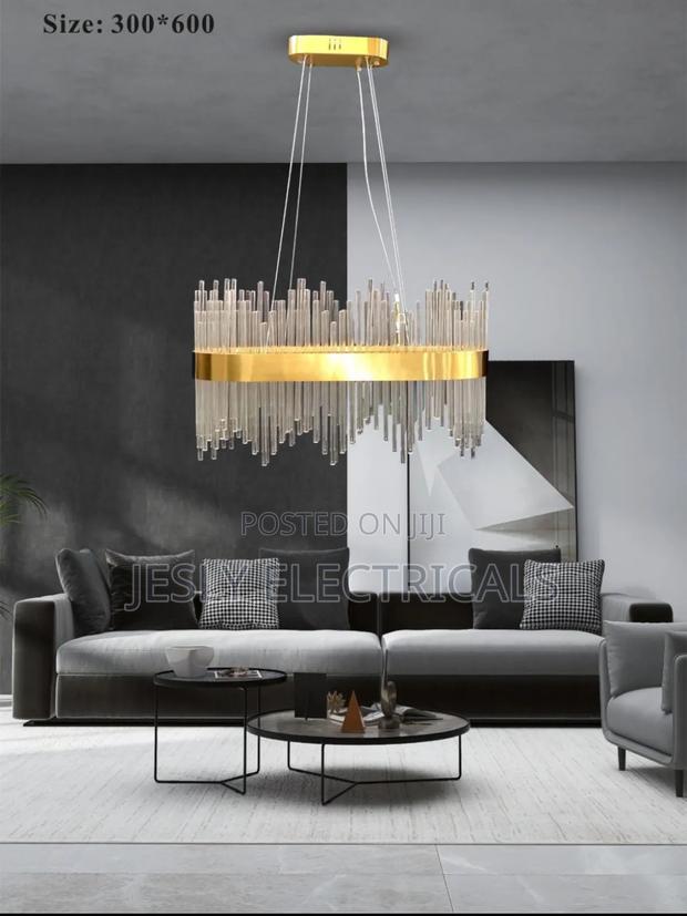 Oval Crystal Chandelier 300*600