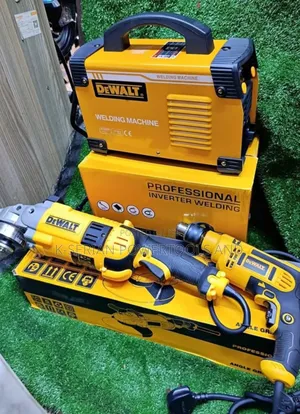 Powerful Dewalt Welding Combo Set With 9" Grinder/Combo