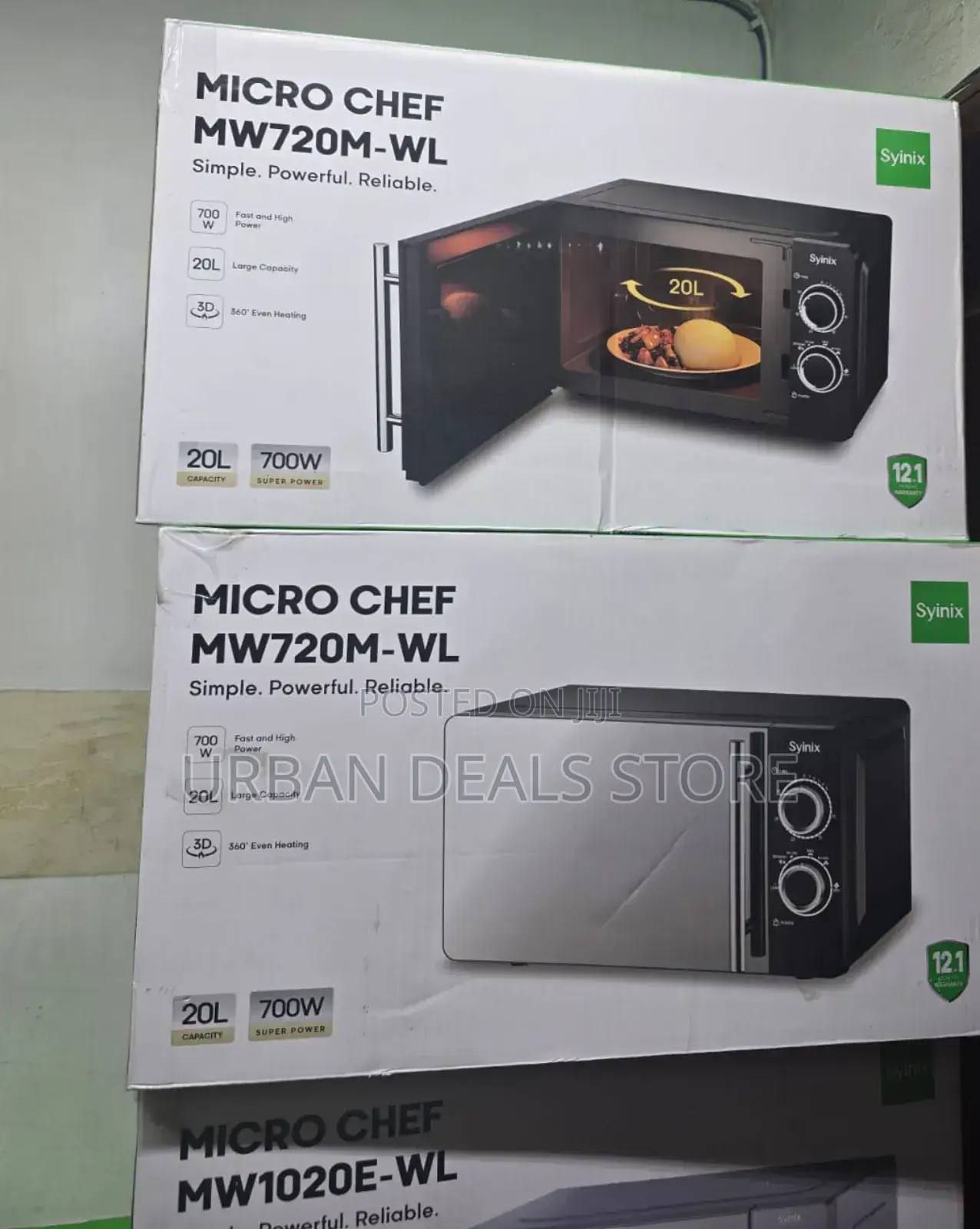 Syinix Manual Microwave 20litres